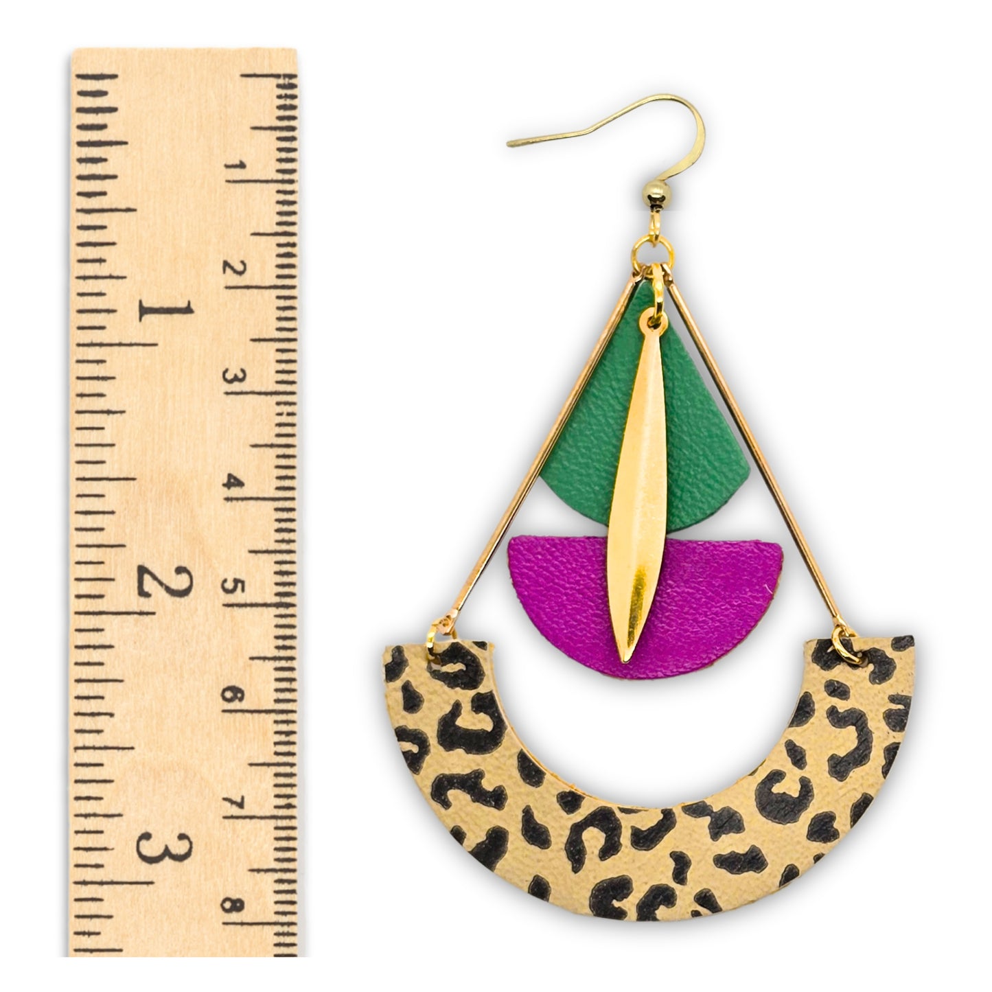 Savanna Prism – Bold Safari Earring