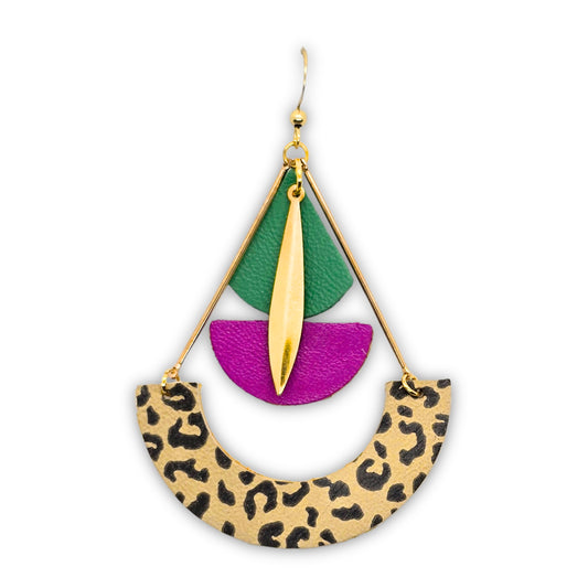 Savanna Prism – Bold Safari Earring