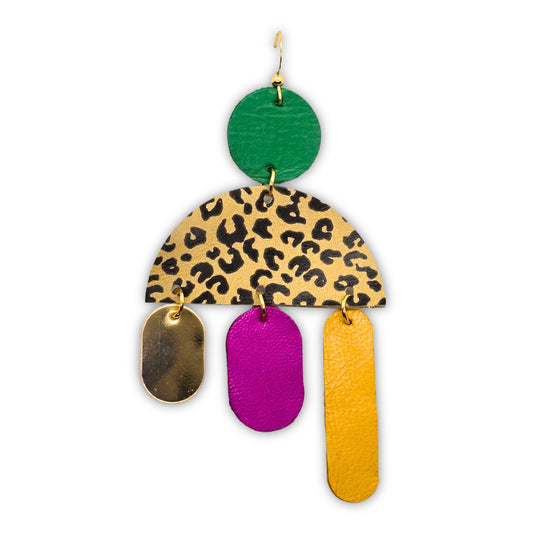 Savanna Arc – Bold Safari Earring
