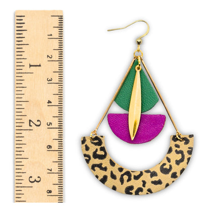 Savanna Prism – Bold Safari Earring