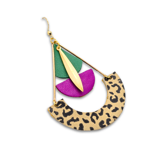 Savanna Prism – Bold Safari Earring
