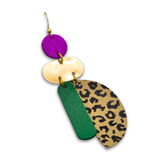 Savanna Halfmoon - Bold Safari Earring